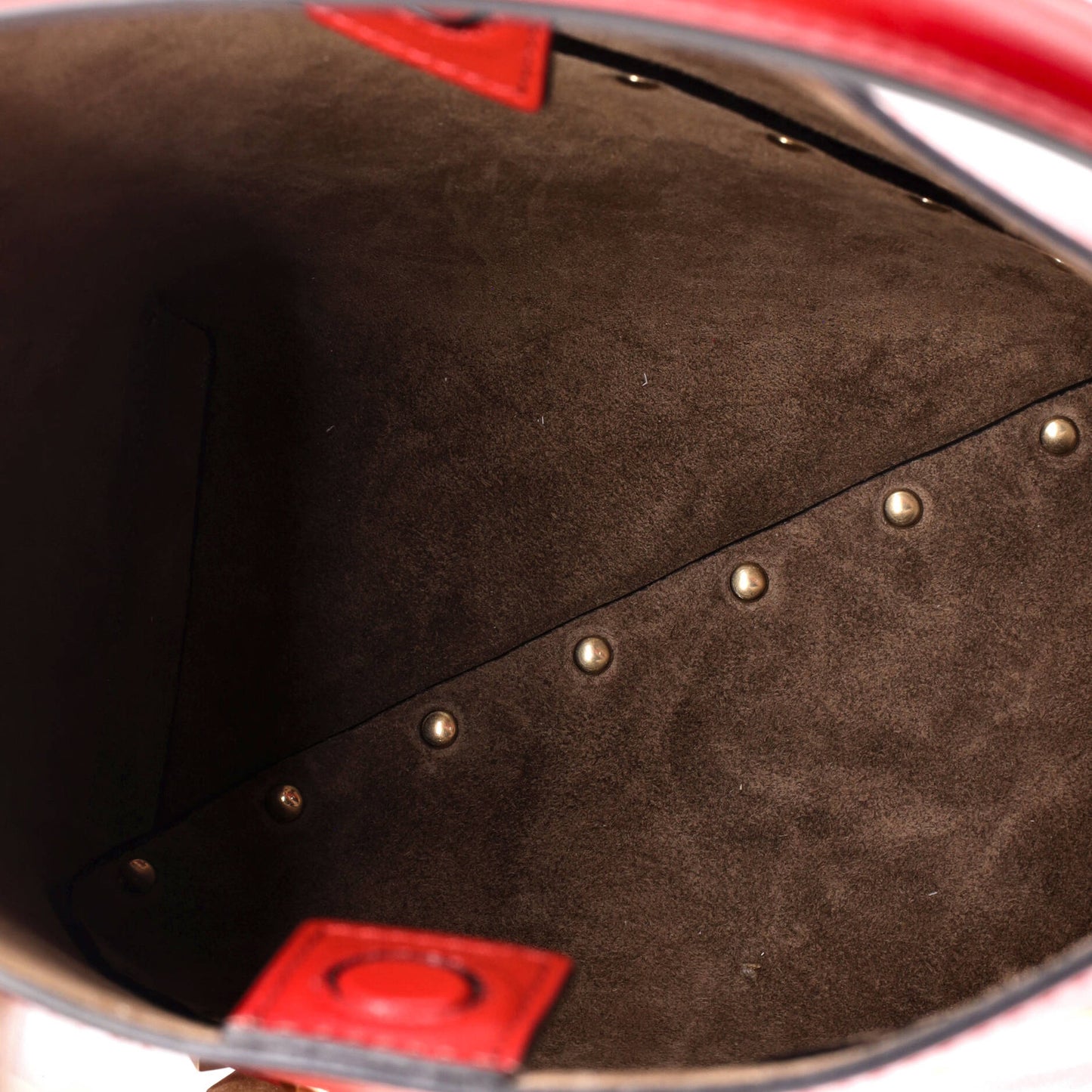 Valentino Garavani Rockstud Wispy Bucket Bag Leather Small