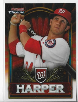 Bryce Harper 2011 Bowman Chrome #Bce1 Card