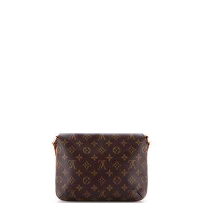 Louis Vuitton Musette Tango Handbag Monogram Canvas