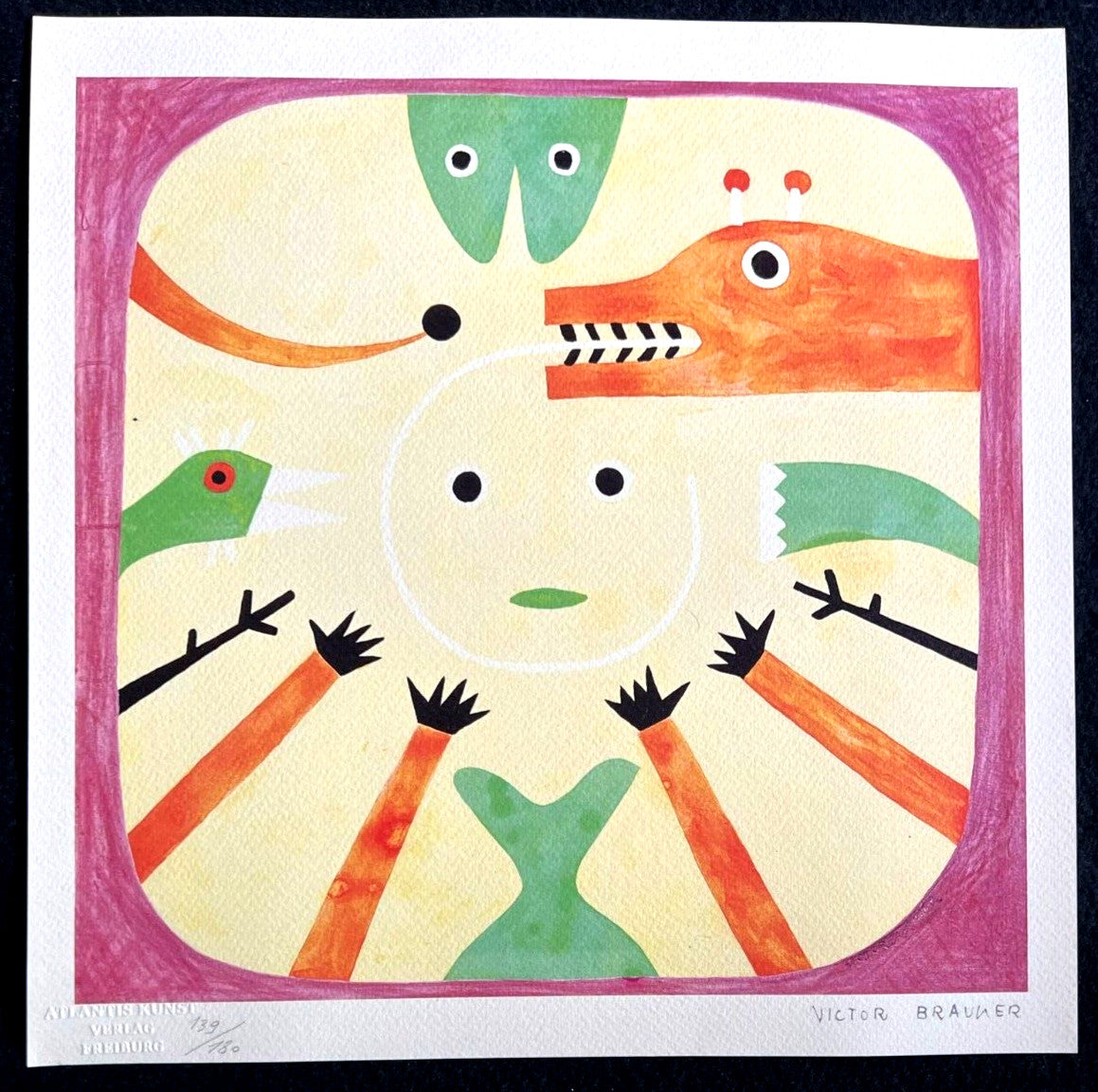 Victor Brauner Lithograph