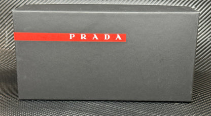 PRADA LINEA ROSSA PS 02RV 01D1O1 Transparent Anthracite Men's 56 mm Eyeglasses