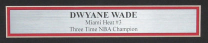 Dwyane Wade Autographed 11X14 Photo Miami Heat