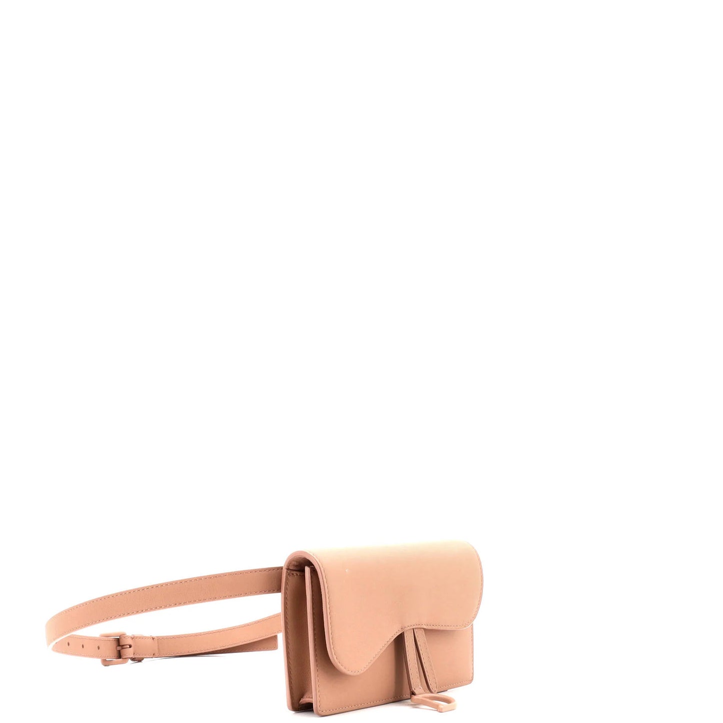 Christian Dior Ultra Matte Saddle Rectangular Belt Bag Leather