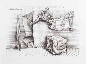 Hans Bellmer Forms And Shapes Signed 