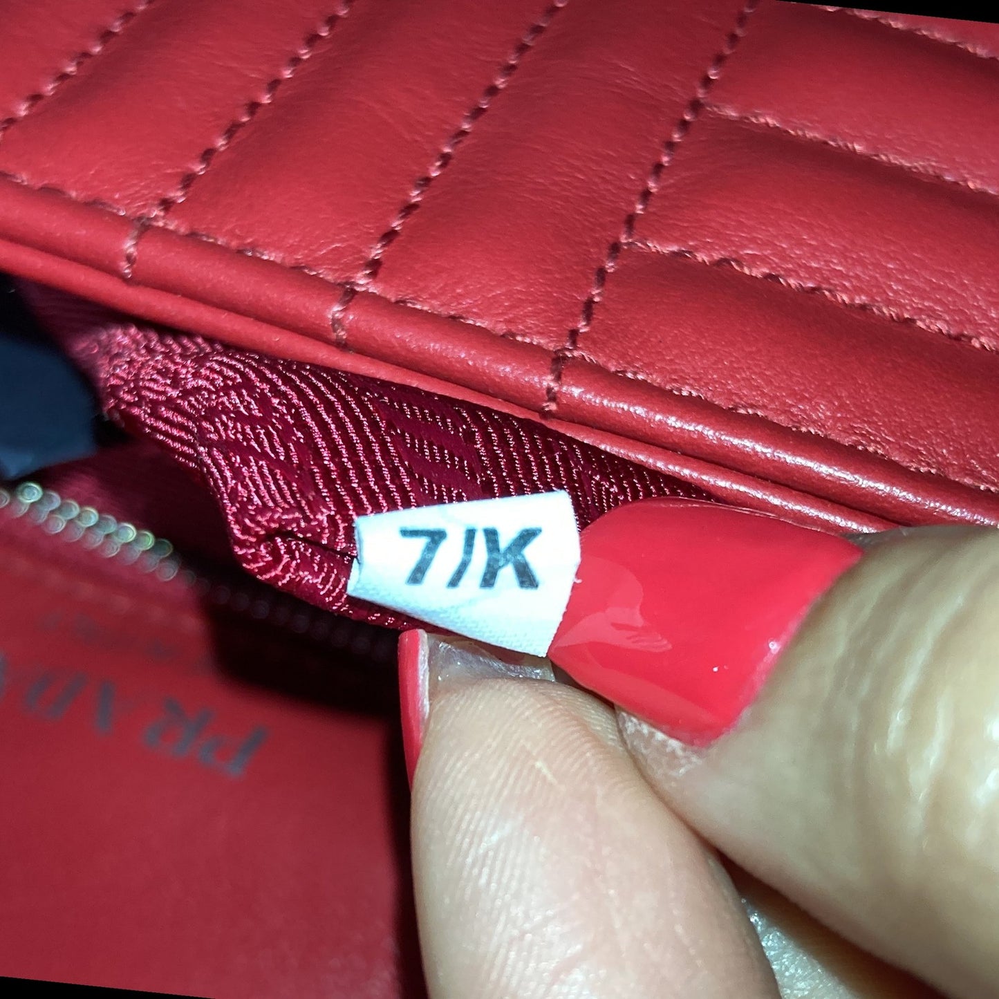 Prada Chain Flap Shoulder Bag Diagramme Quilted Leather Medium