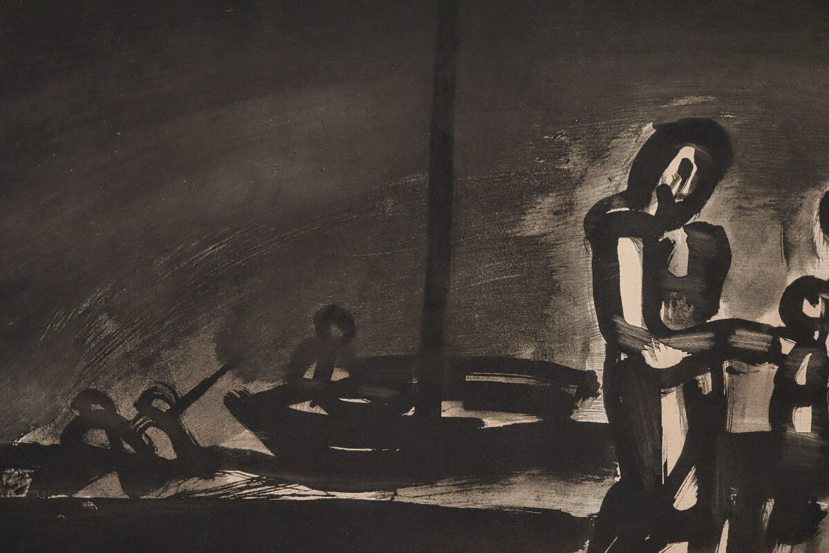 Georges Rouault 1922 Original Etching & Aquatint, Miserere #9, Ltd 425 Route