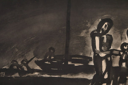 Georges Rouault 1922 Original Etching & Aquatint, Miserere #9, Ltd 425 Route