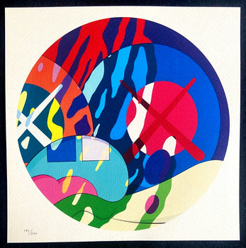 Kaws Lithograph Coa Limited Edition Numbered Mori-Art-Museum