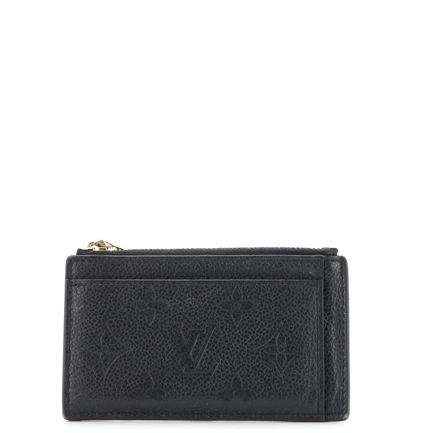 Louis Vuitton Zipped Card Holder Nm Monogram Empreinte Leather