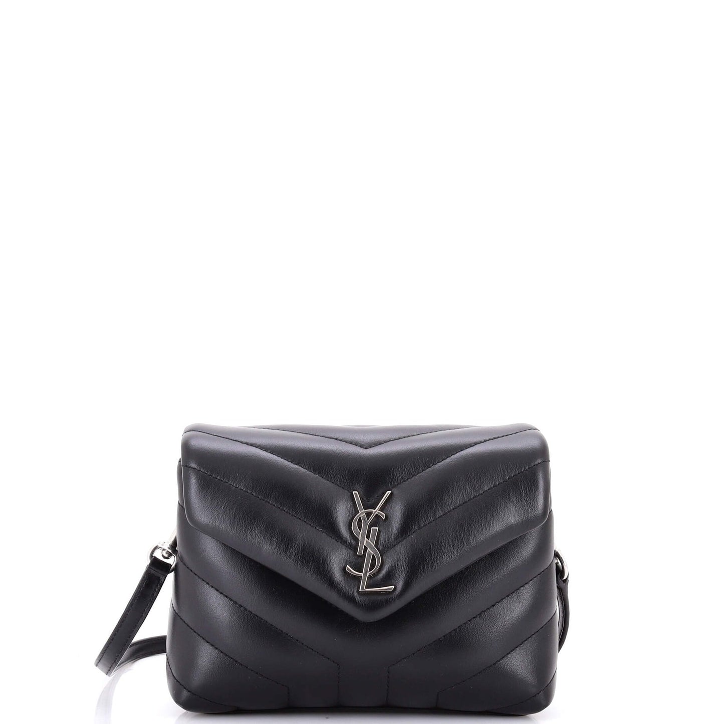 Saint Laurent Loulou Shoulder Bag Matelasse Chevron Leather Toy