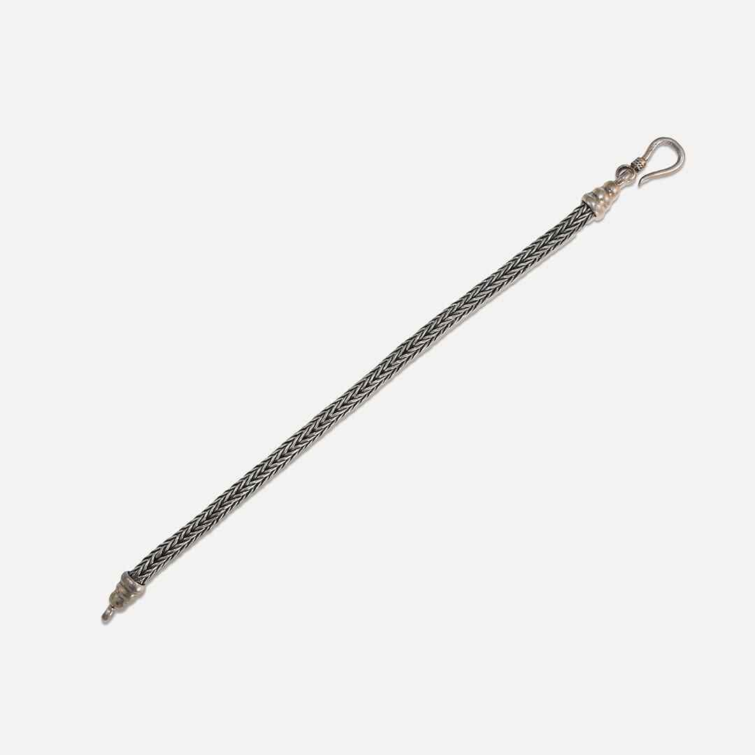 Sterling Silver Designer Style Fancy Woven