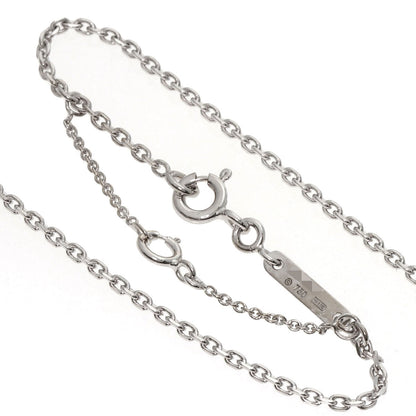 Cartier   Necklace C Heart K18 White Gold