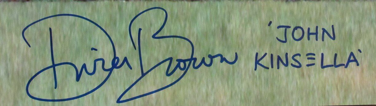 Dwier Brown Signed/Inscribed 16X20 Photo "Field