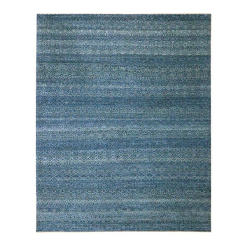 8'X10' Aegean Blue Kohinoor Herat Pattern Pure Wool Hand Knotted Rug