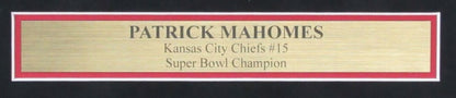 Patrick Mahomes Signed 8X10 Photo Collage Kc