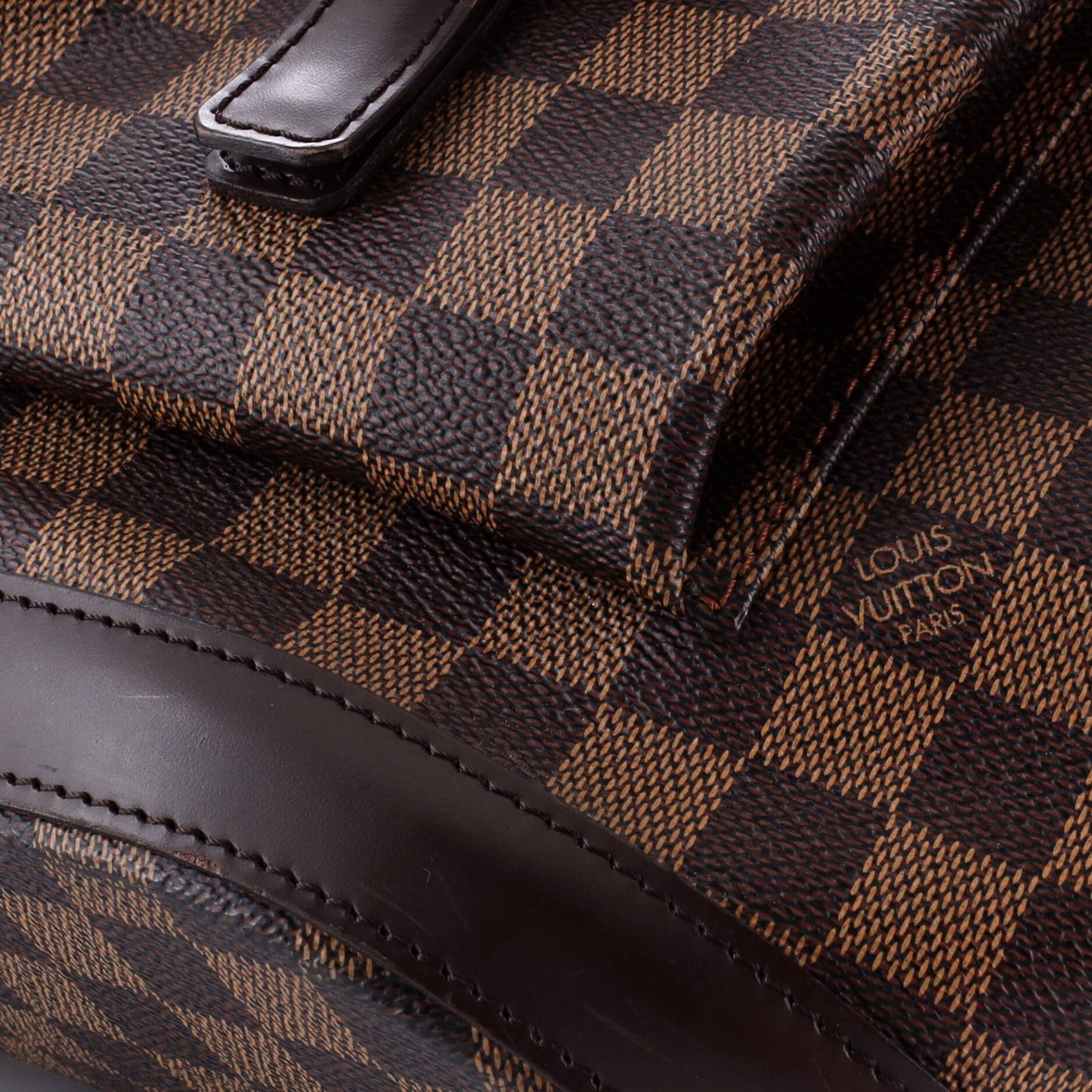 Louis Vuitton Manosque Handbag Damier Gm