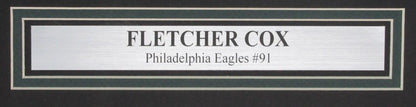 Fletcher Cox Signed/Auto 16X20 Photo Philadelphia Eagles Framed Jsa 192135