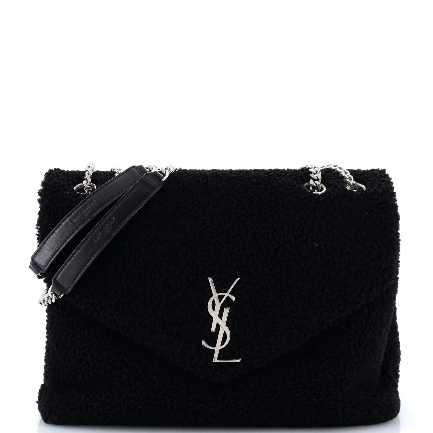 Saint Laurent Loulou Shoulder Bag Shearling Medium
