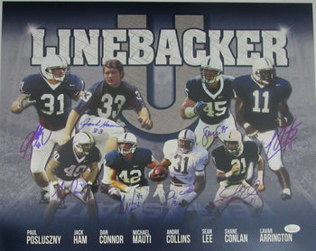 Penn State/Psu Linebacker U Multi Signed 16X20