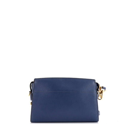Prada Esplanade Crossbody Bag Saffiano With City Calf Small