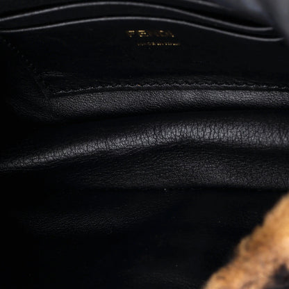 Fendi Baguette Nm Bag Zucca Shearling Mini