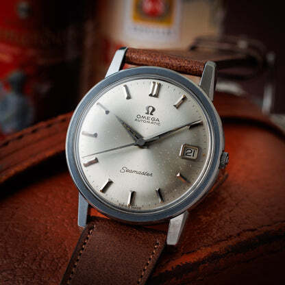 Omega seamaster 1963's 166.003 silver dial watch