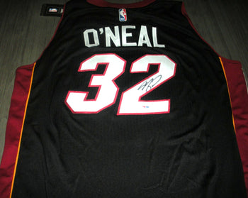 Shaquille Oneal Miami Heat Psa/Dna/Coa Signed
