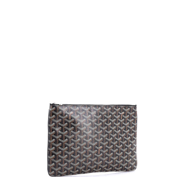 Goyard Senat Zip Pouch Coated Canvas Mm