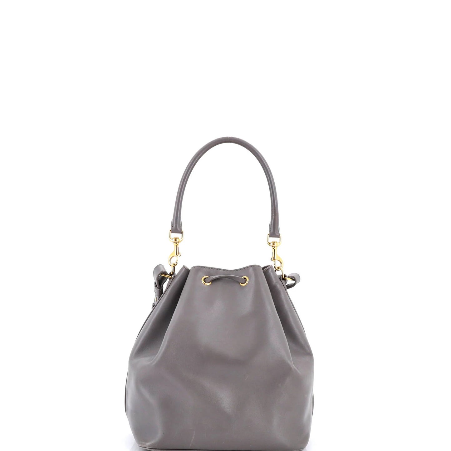 Saint Laurent Emmanuelle Bucket Bag Leather Large