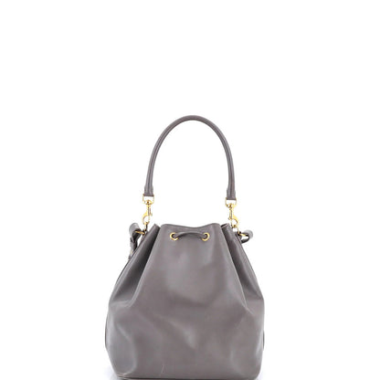 Saint Laurent Emmanuelle Bucket Bag Leather Large