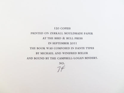 Floyd Alonzo Mcclure Chinese Bamboo Papermaking, 2011, Bird & Bull Press,  1St