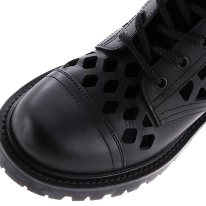 Christian Dior Women'S D-Trap Cut-Out Ankle Boots Leather