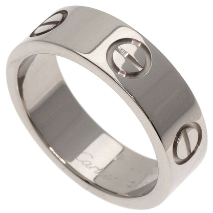 Cartier   Ring Love Ring #50 K18 White Gold