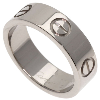 Cartier   Ring Love Ring #50 K18 White Gold