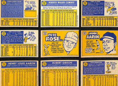 1970 Topps Baseball Card Complete Set (1-720)
