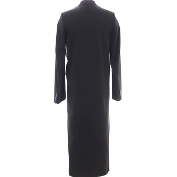 Balenciaga Men'S Single Breasted Long Coat Wool