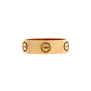 Cartier Love Band Ring 18K Yellow Gold