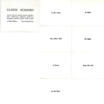 George Brecht Cloud Scissors 7 Cards With