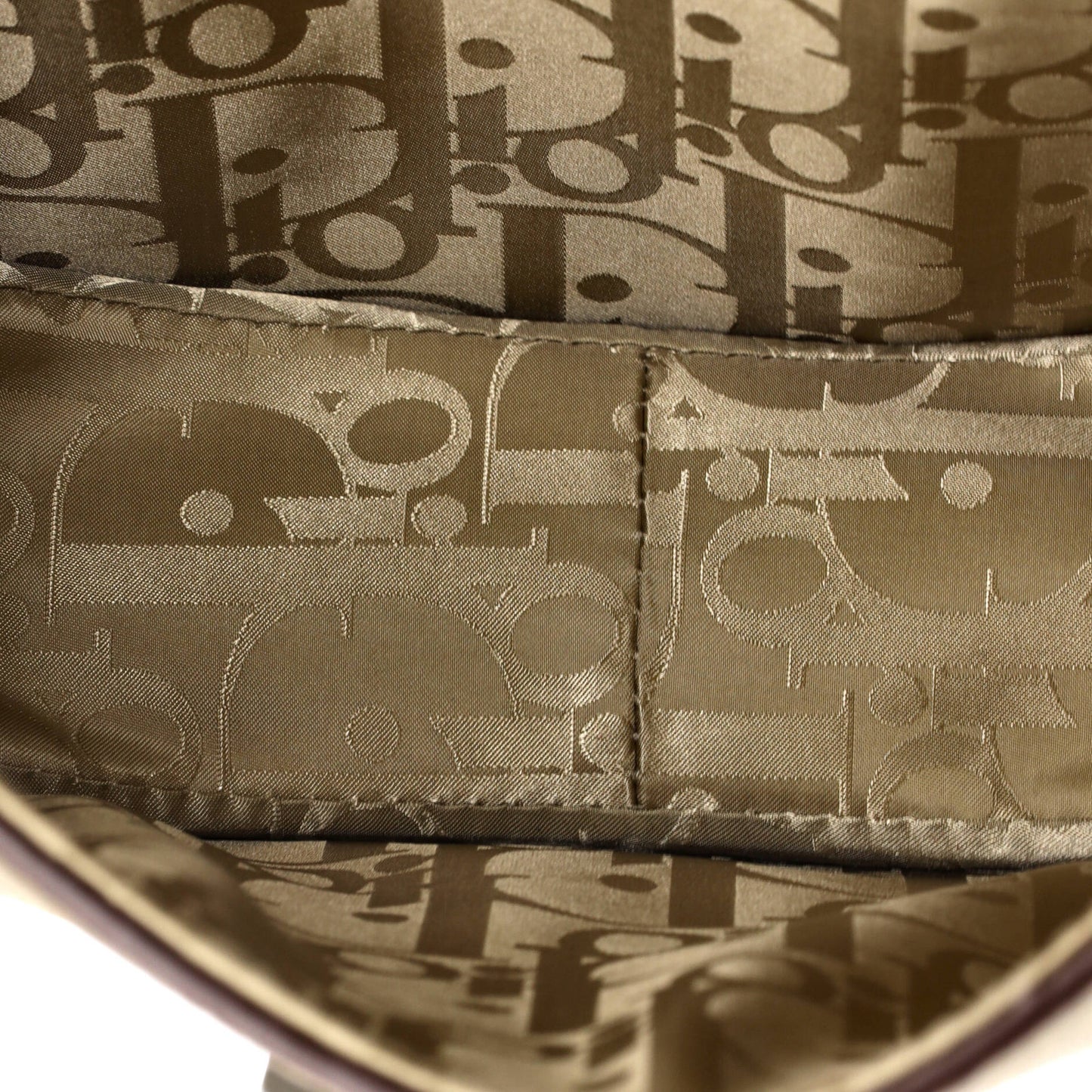 Christian Dior Gallop Flap Messenger Bag Leather Mini