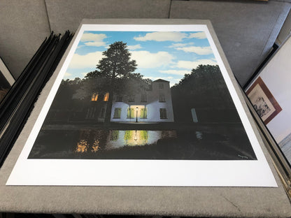 Rene Magritte - L'Empire Des Lumieres - Offset Lithograph