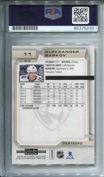 Aleksander Barkov Autographed O-Pee-Chee Card Psa Auto Grade 10