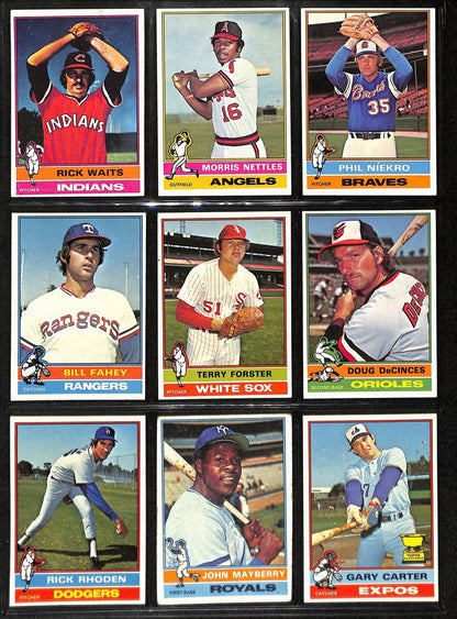 1976 Topps Baseball Complete Set (660) Brett Rc