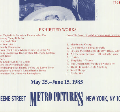 Martin Kippenberger Selling America And Buying El Salvador " Offset L