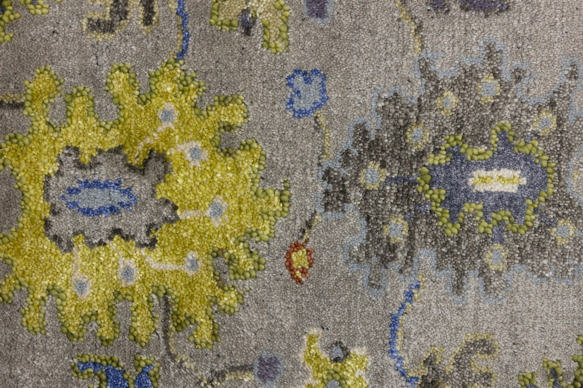 Handmade Oushak Floral Runner Rug 2'5X9'9 ft Colorfast Kitchen Carpet