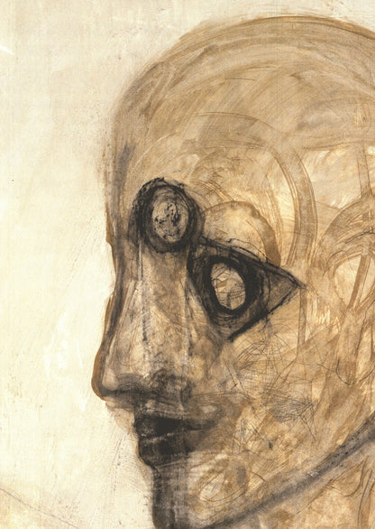 Contemporary PETER BRANDES OG Homer 39.25" x 27.5" Offset Lithograph 2003