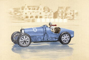 Xavier La Victoire Bugatti-Helle Nice Signed 