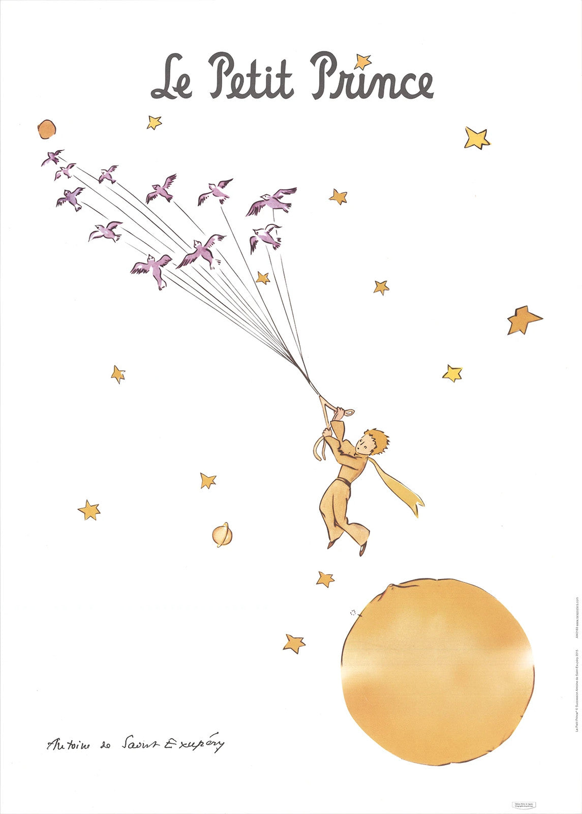 Antoine De Saint Exupery The Little Prince And The Wild Birds " Pos