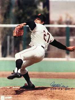 Juan Marichal Autographed 16X20 Baseball Photo