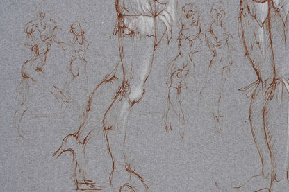 Leonor Fini Original Color Etching -Beckon Pencil