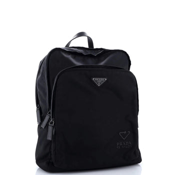 Prada Front Pocket Zip Backpack Re-Nylon